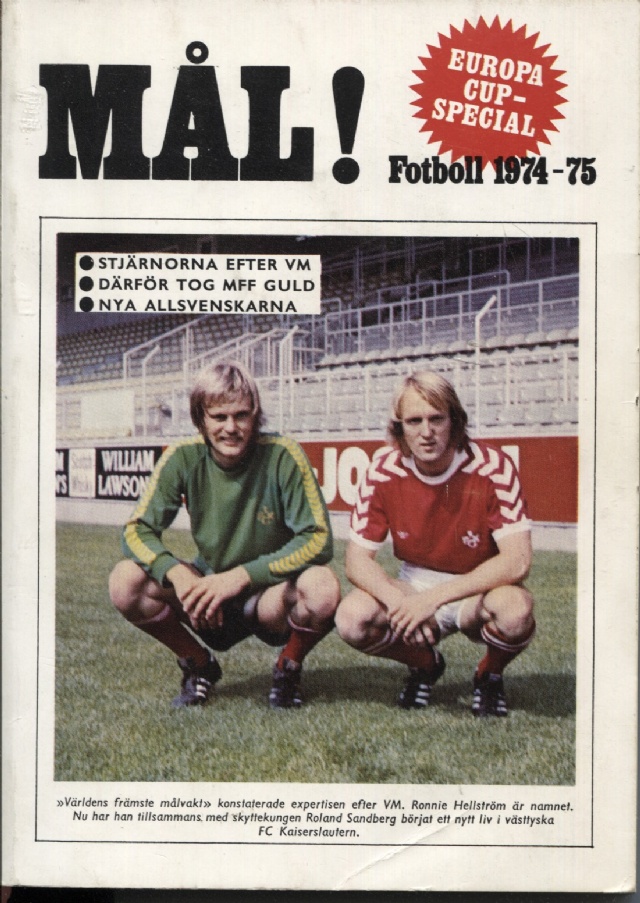 Mål! Fotboll 1974-75.