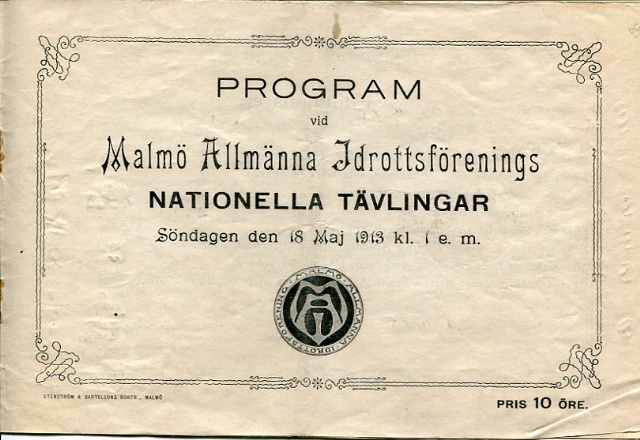 Nationella tävlingar i allmän idrott 1913