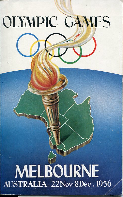 Olympic Games Melborne Australia 22 Nov-8 Dec 1956