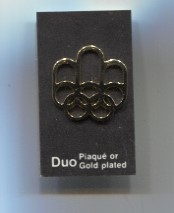 Pins Olympiaden Montreal 1976