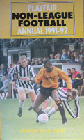 Playfair Non-League football annual 1991-92