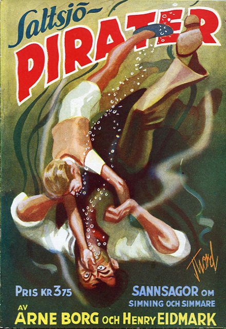 Saltsjöpirater. Sannsagor om simning och simmare.