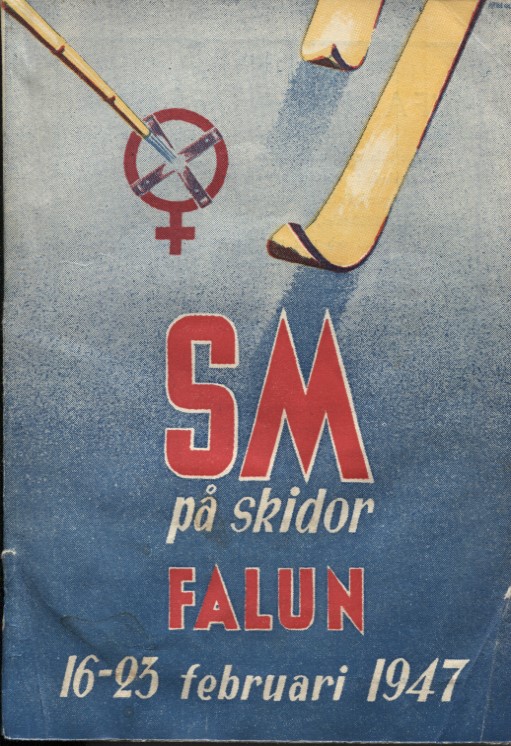 SM på skidor Falun 16-23 februari 1947