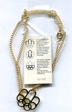 Smycke Olympiaden Montreal 1976