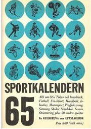 Sportkalendern 1965