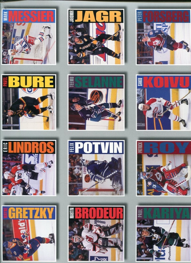 Superstars Hockey Calendar 1997