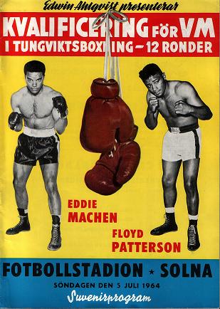 Eddie Machen, USA -Floyd Patterson USA