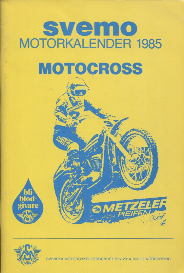 Svemo motorkalender 1985