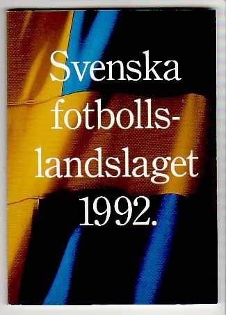 Svenska fotbollslandslaget 1992