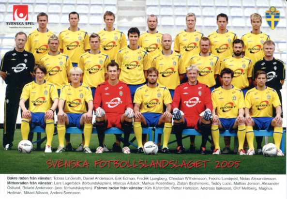 Svenska Fotbollslandslaget 2005