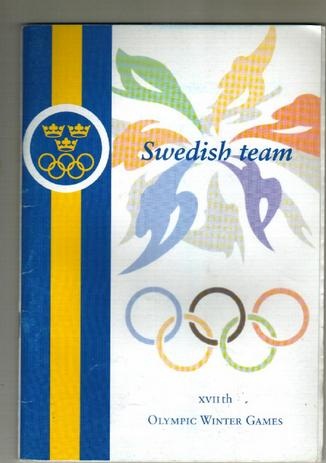 Swedish Olympic Team Nagano 1998