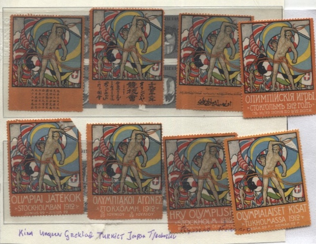 Olympiska spelen Olympic games 1912 Stockholm