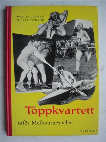 Toppkvartett inför Melbournespelen 1956