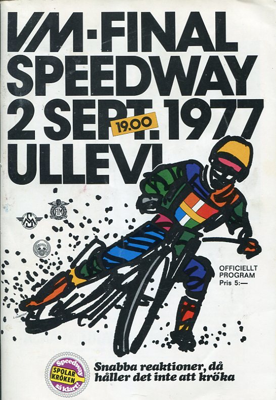 VM speedway 1977 Ullevi