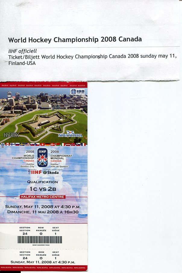 World Hockey Championship 2008 Canada