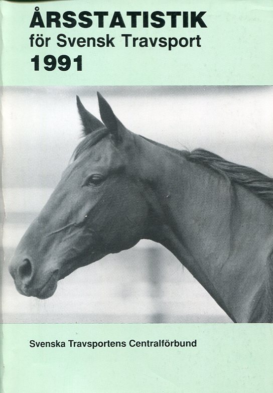 Årsstatistik för Svensk travsport 1991