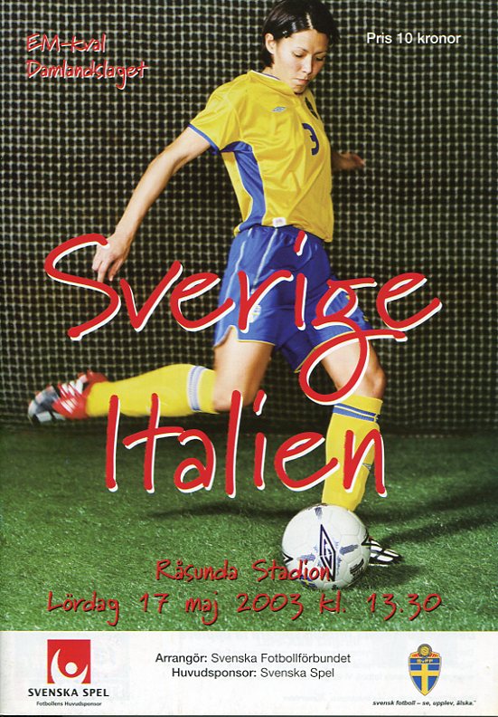Sverige-Italien 2003