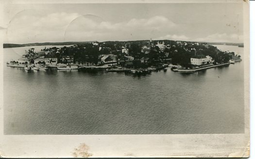 Waxholm Staden för 1938 års världsmästerskap i kanot