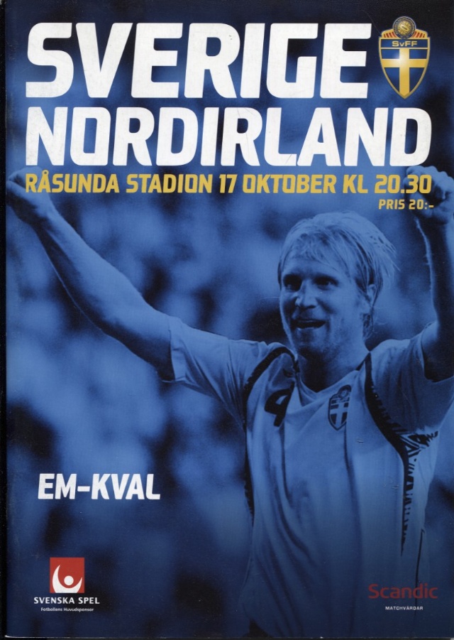 Sverige-Nordirland EM kval 2007