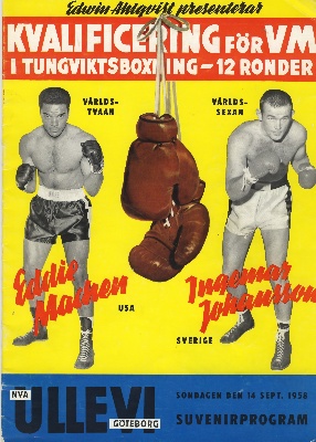 Kvalificering VM tungviktsboxning Eddie Machen-Ingemar Johansson