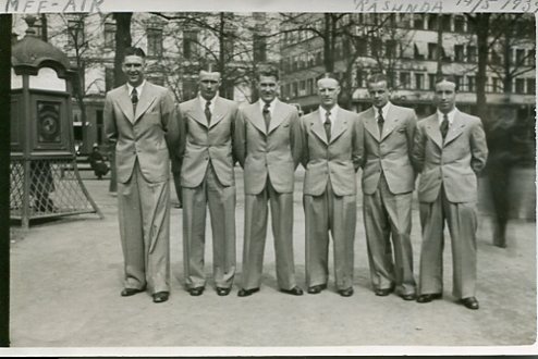 Vykort Malmö FF 1939