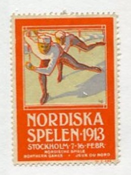 Brevmärke Nordiska Spelen 1913