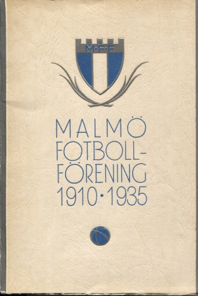 Malmö fotbollförening Jubileumsskrift 1910 24/2 1935