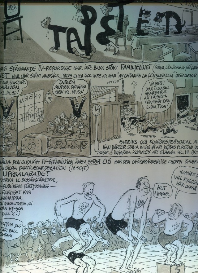 På tapeten efter Olympiaden 1960