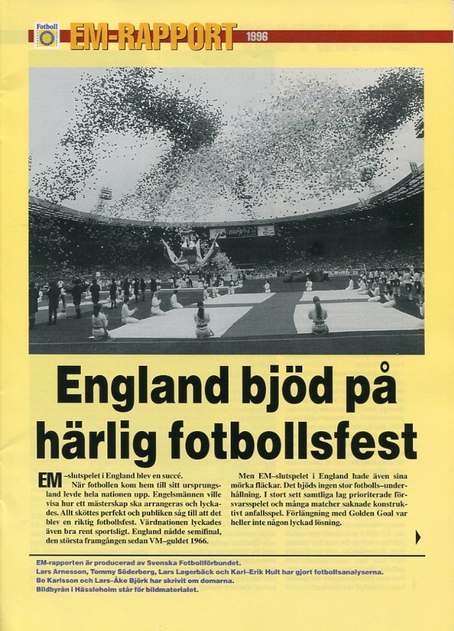 EM-Rapport 1996 England