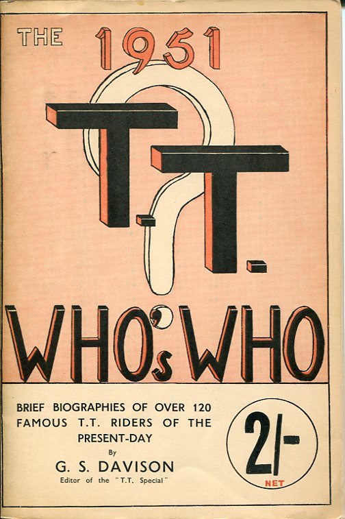 The 1951 T.T. whos who