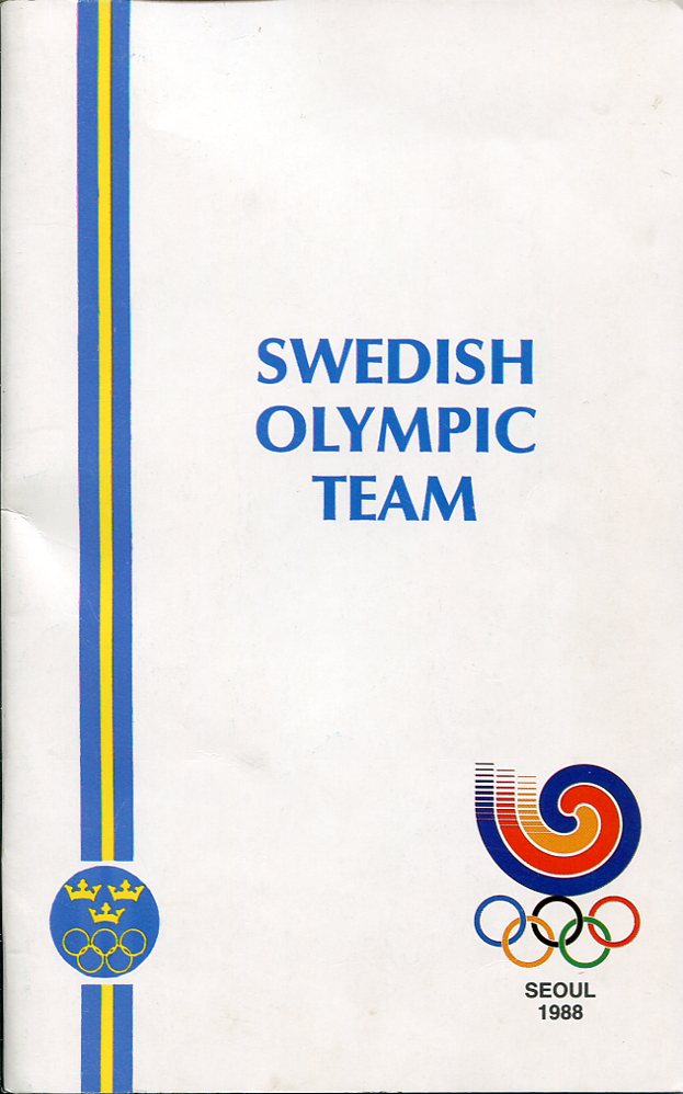 Swedish Olympic Team Seoul 1988