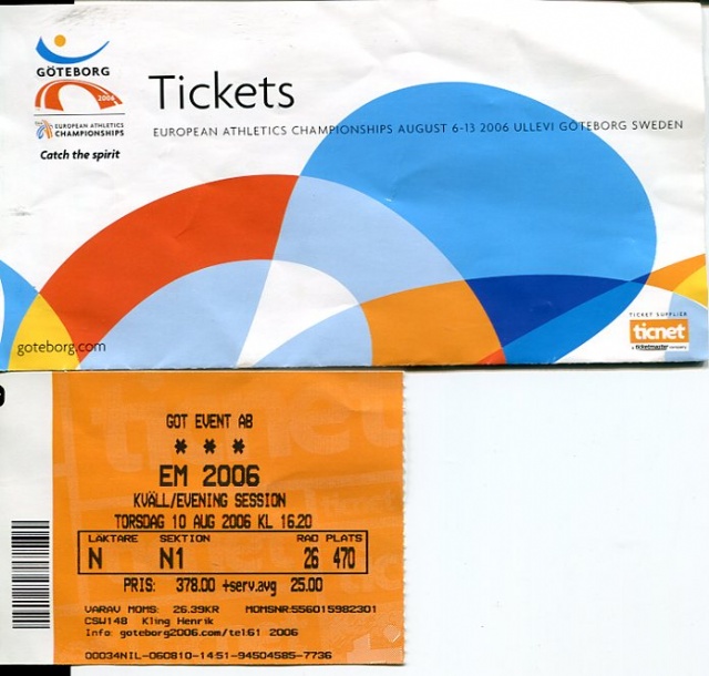 European Athletics Championship 2006