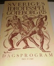 Sveriges Idrottsspel Göteborg 1923 Dagsprogram