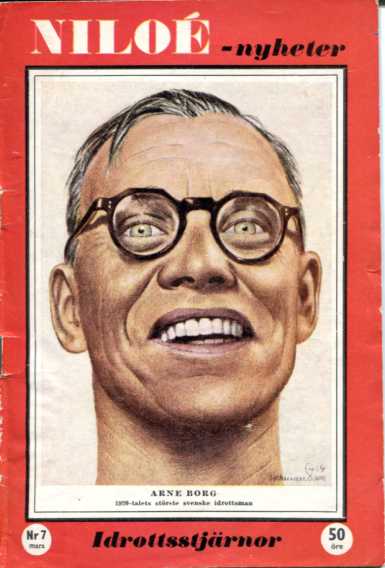 Idrottsstjärnor Arne Borg