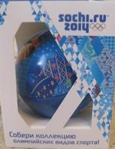 OS Sotji 2014, boll med olympiska björnen Mishka