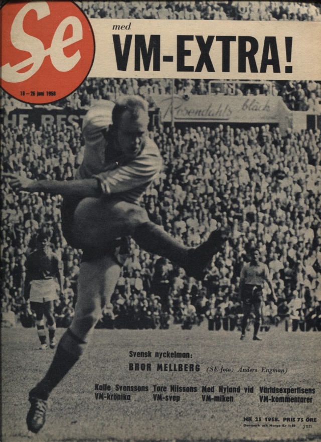 Tidningen Se VM bilaga 1958