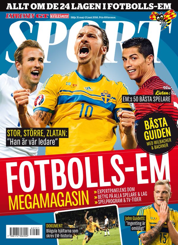 EM-magasin Fotbolls-EM 2016