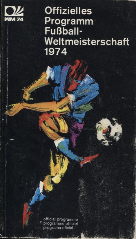 Offizielles Programm Fussball-Weltmeisterschaft 1974