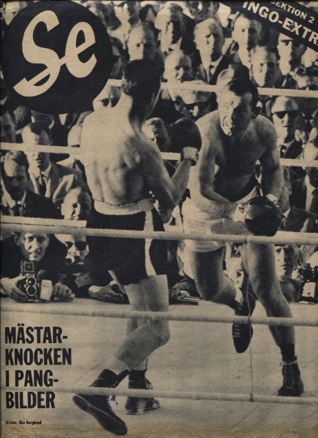 EM tungvikt Dick Richardson-Ingemar Johansson