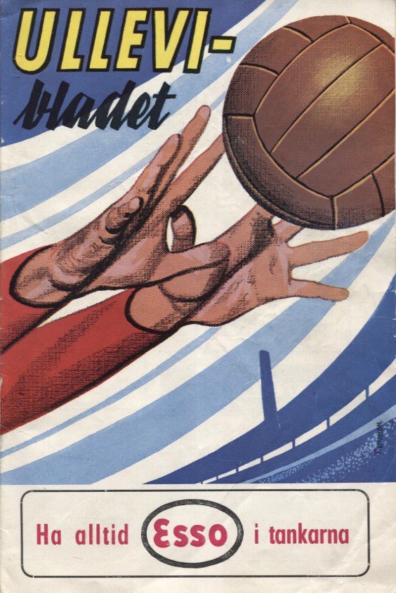 Ullevi Bladet 1960 IFK Göteborg-IFK Norrköping