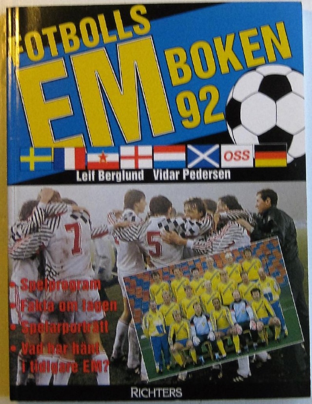 Fotbolls EM boken 92