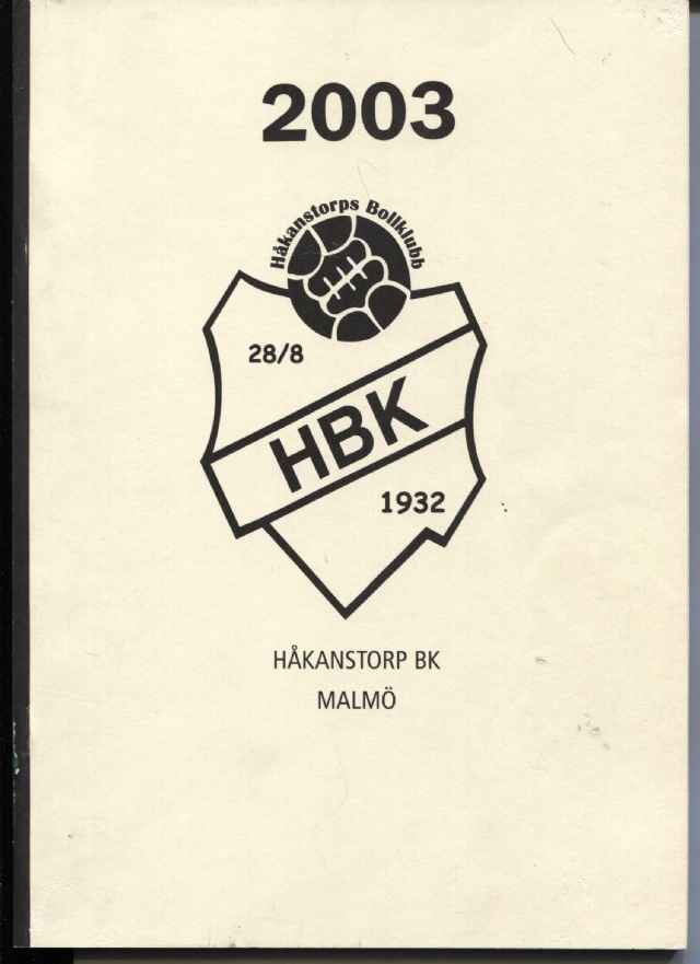 Håkanstorps Bollklubb 2003