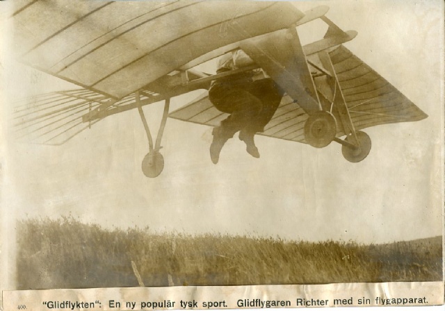 Gleitflug - Glidflygaren Friedrich A. Richter