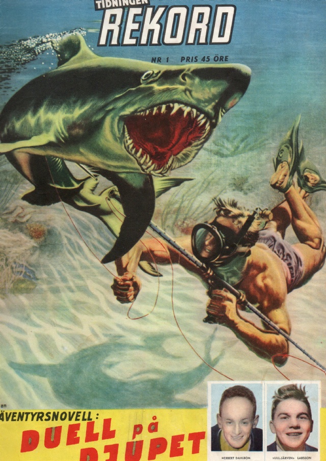 Rekordmagasinet 1957 nummer 1 Tidningen Rekord