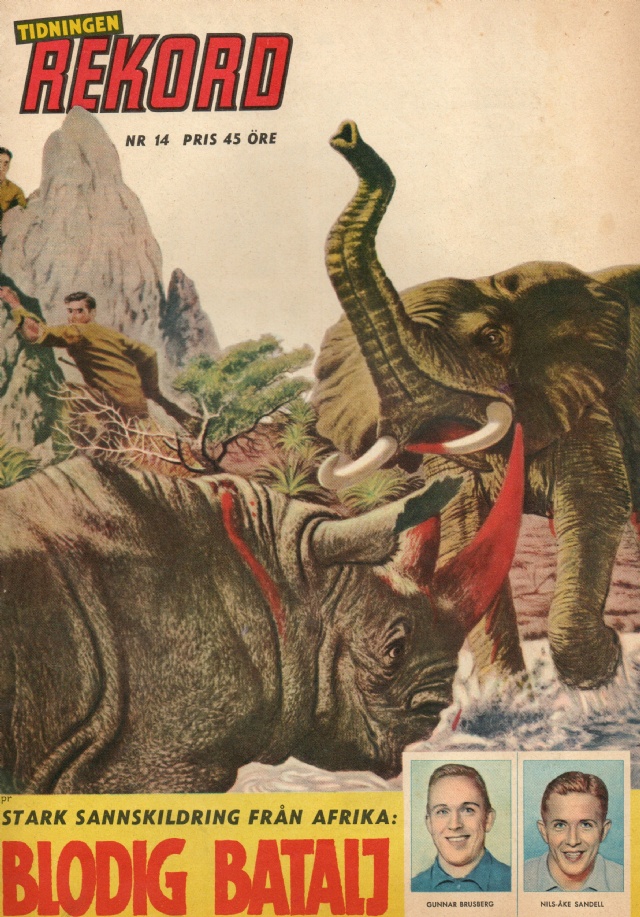 Rekordmagasinet 1957 nummer 14 Tidningen Rekord