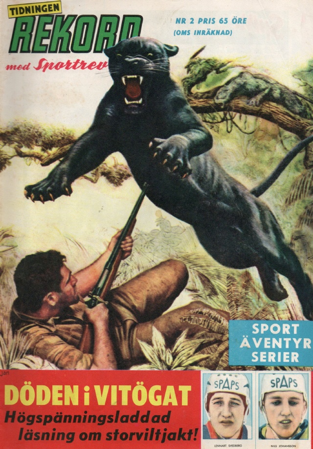 Rekordmagasinet 1963 Nummer 2 Tidningen Rekord med Sportrevyn