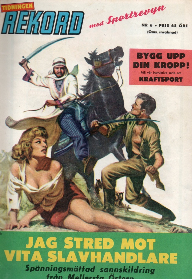 Rekordmagasinet 1963 Nummer 6 Tidningen Rekord med Sportrevyn