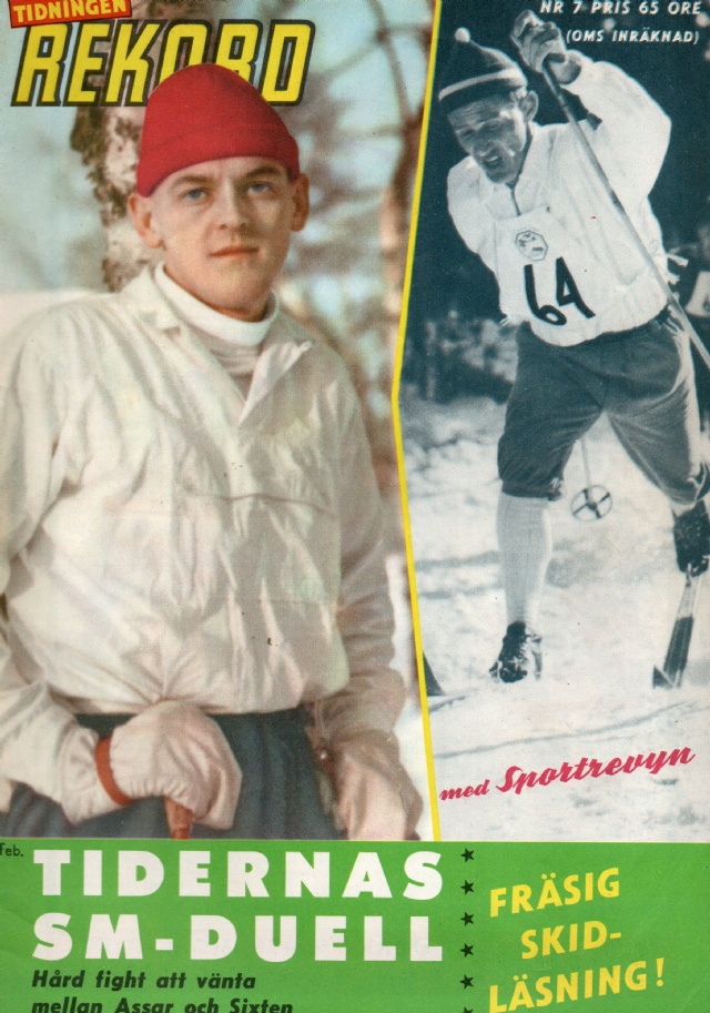 Rekordmagasinet 1963 Nummer 7 Tidningen Rekord med Sportrevyn