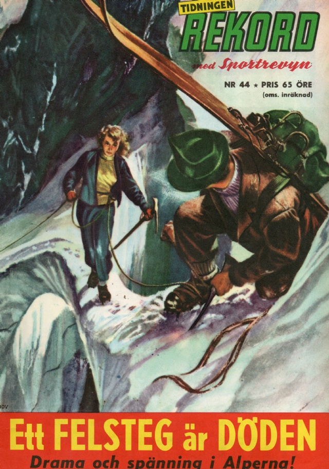 Rekordmagasinet 1963 Nummer 44 Tidningen Rekord med Sportrevyn