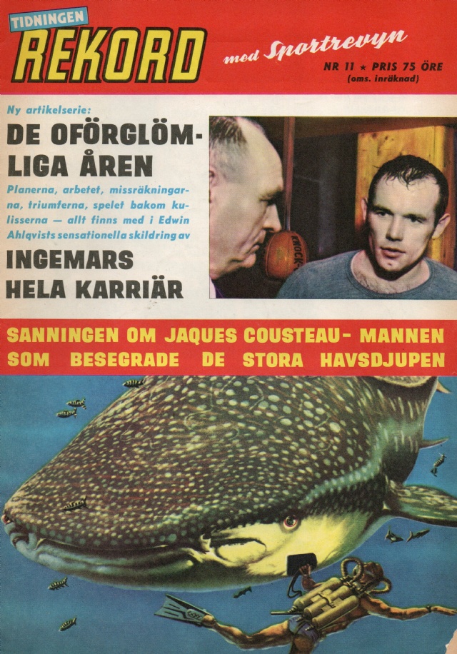 Rekordmagasinet 1964 Nummer 11 Tidningen Rekord med Sportrevyn